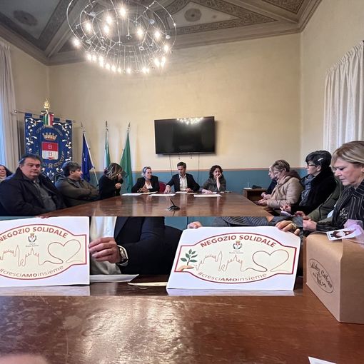 FOTO E VIDEO. A Busto lo shopping sarà un doppio affare: «Comprate in un nostro negozio e aiutate un'associazione»