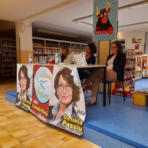 Da sinistra, Stefania Barile, Stefania Passiu, Martina Oldrini