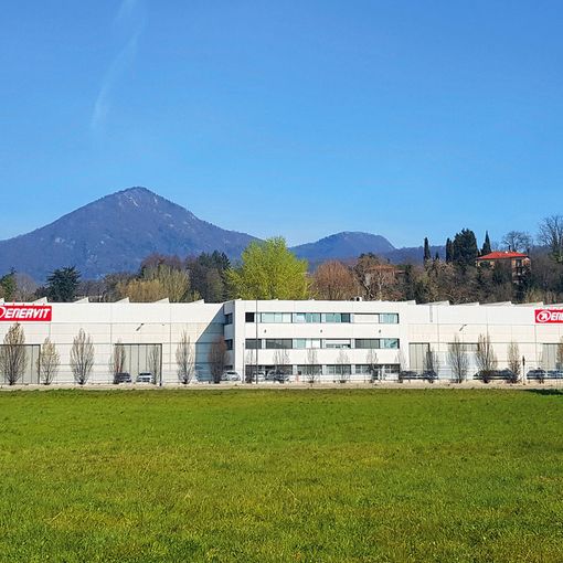 Lo stabilimento di Erba