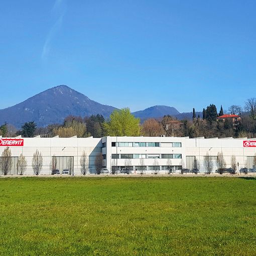 Lo stabilimento di Enervit a Erba