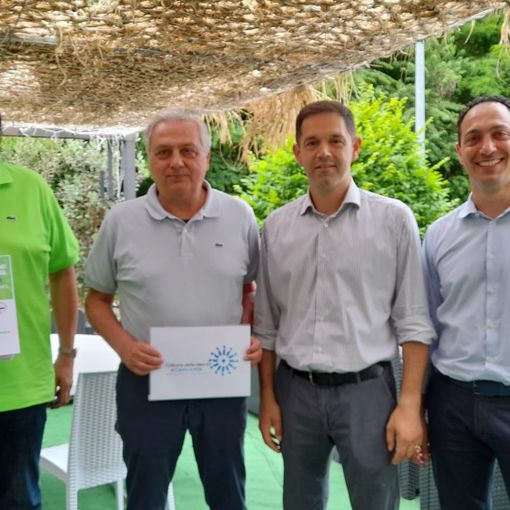 Da sinistra, Gigi Farioli, Franco Binaghi, Rocco Dabraio, Giuseppe Cusano (in lista con &quot;Progetto Cassano 2032 e relatore dell'incontro sulle comunità energetiche)