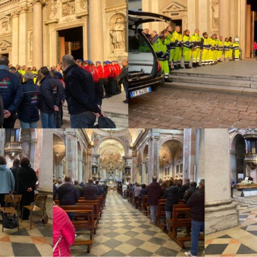 L’ultimo saluto a Francesco Rosa: «Grazie per tutto quello che ci hai dato» 