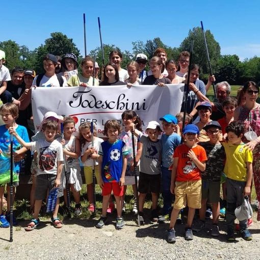 I piccoli pescatori della Montessori: «Insegniamo il rispetto della natura»