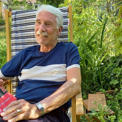 Lo scrittore Giampaolo Grampa