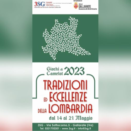Dal 14 al 21 maggio tornano i &quot;Giochi di Camelot&quot; e quest'anno il tema sarà &quot;Tradizione ed eccellenze della Lombardia&quot;: «Un tuffo nei ricordi, nelle musiche, nella cultura e nei sapori»