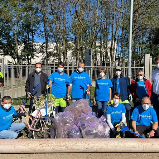 Global Care Day: la LyondellBasell di Gorla Maggiore ripulisce il percorso Vassallo