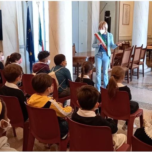 Castellanza: gli alunni della 2C “Manzoni” a Palazzo Brambilla