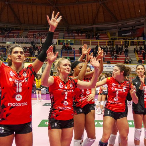 Uyba-Cuneo 3-1 (servizio a cura di PhotoSport &amp; more)