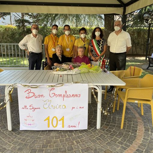 Auguri! 101 candeline per Elvira Binda