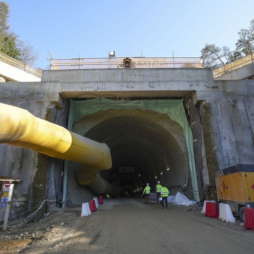 FOTO. Ferrovia T2 Malpensa-Sempione, completata l’apertura della galleria naturale