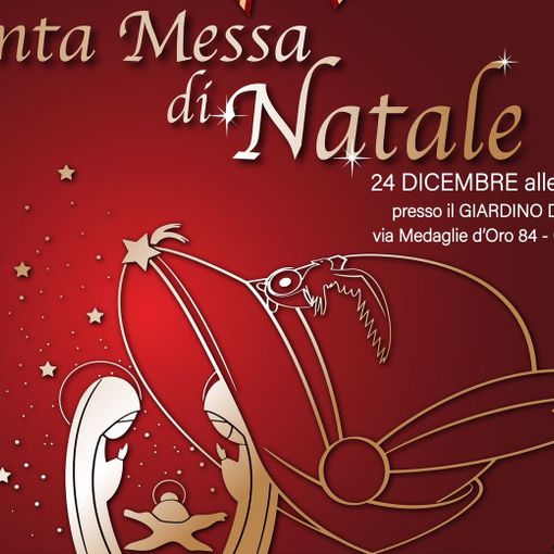 Nel Giardino degli Alpini, la Messa di Natale sotto le stelle