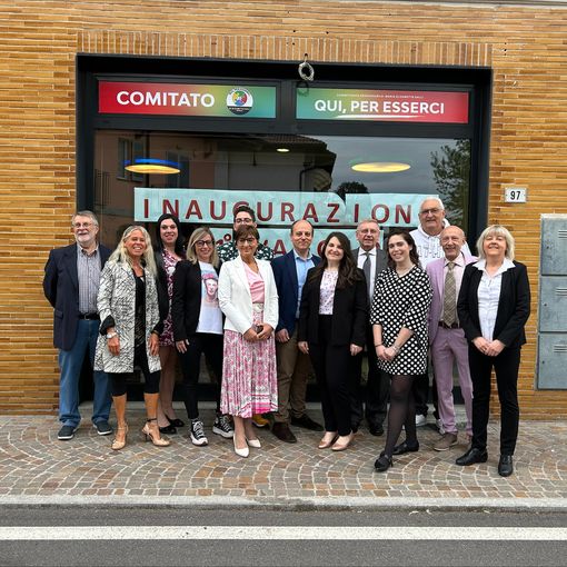 LA FOTO. Inaugurata la sede del comitato  “Qui, per esserci” a Marnate
