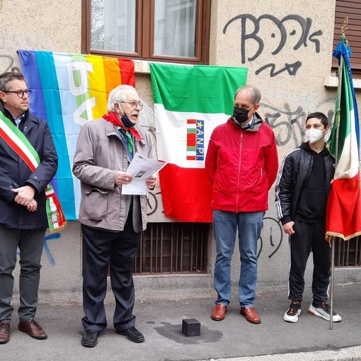 Cerimonia del 23 aprile, si sta per scoprire la pietra d'inciampo dedicata a a Vittorio Arconti