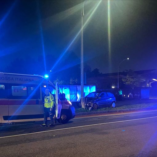 Doppio incidente in viale Stelvio a Busto Arsizio
