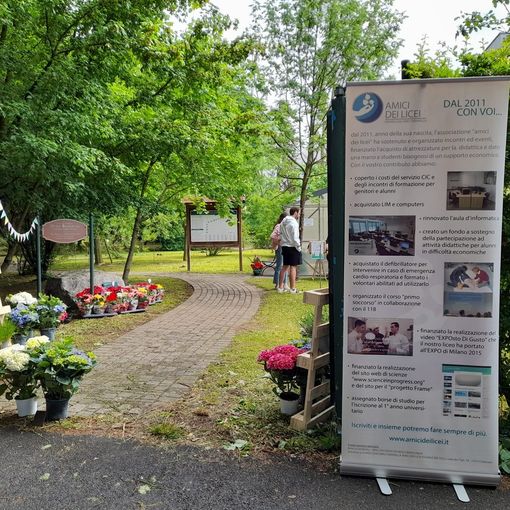 Porte aperte, dopo due anni, all'orto botanico del liceo di Gallarate (vedi anche foto in fondo all'articolo)