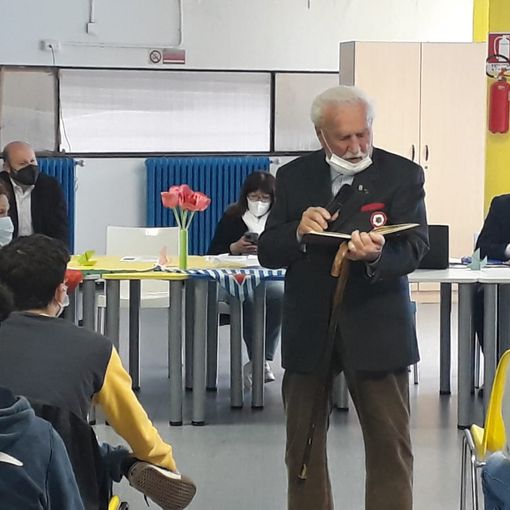 “Sognando la Libertà”: la storia del partigiano Turconi all'Isis Facchinetti di Castellanza