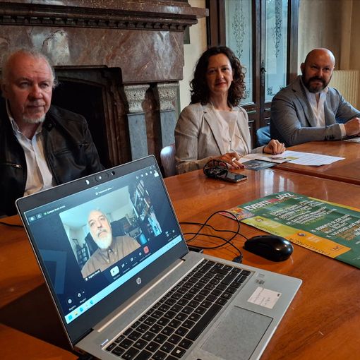 La presentazione di &quot;Eventi in jazz&quot; 2024 in collegamento con Eugenio Finardi