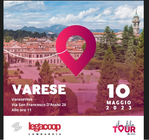 Il Filo tour di Legacoop Lombardia fa tappa a Varese