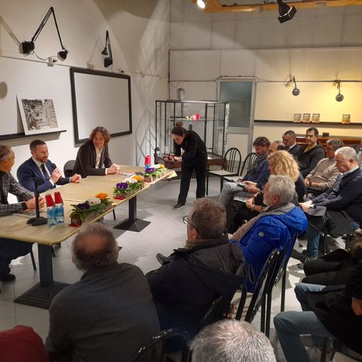 La presentazione alla Galleria Boragno