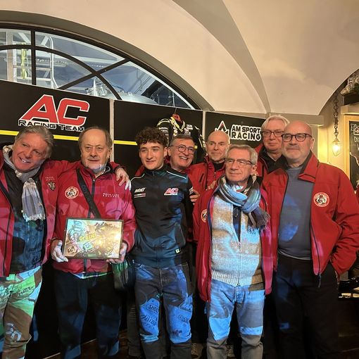 Grande festa per Leonardo Abruzzo che è già pronto per il Junior GP
