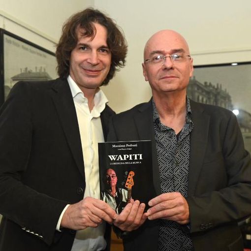 &quot;Wapiti&quot; l'autobiografia di Marco Pedrani realizzata con Marco Linari presentata al Museo del Tessile