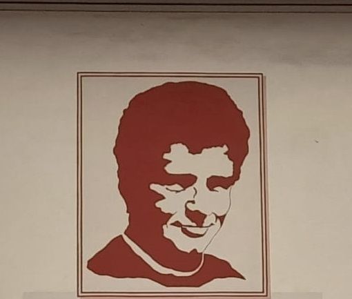 Il murale dedicato a don Isidoro a San Giuseppe