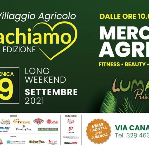 Busto, nel fine settimana torna “Lumachiamo”