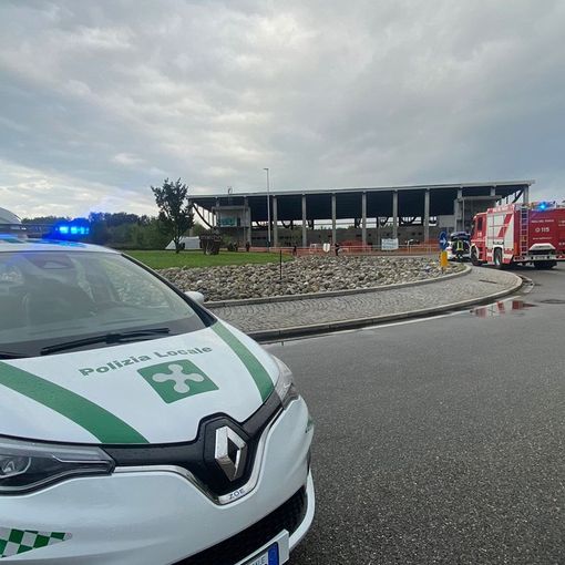 Busto, moto finisce a terra sul Sempione: traffico in tilt