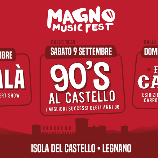 All'Isola del Castello tocca al “Magno Music Fest” con Jerry Calà e la Festa del Cavallo