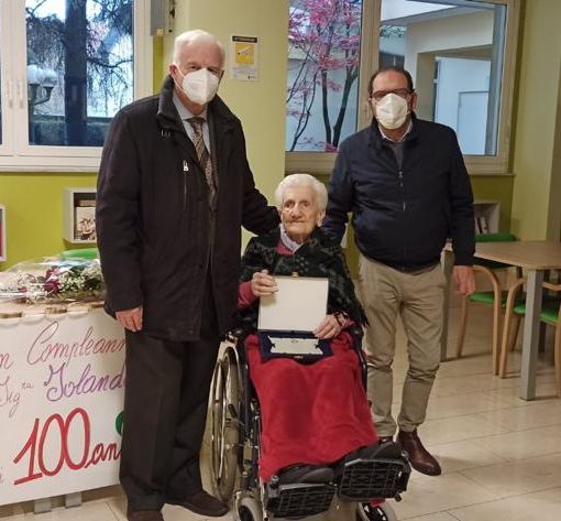 Cento candeline per Jolanda Lualdi