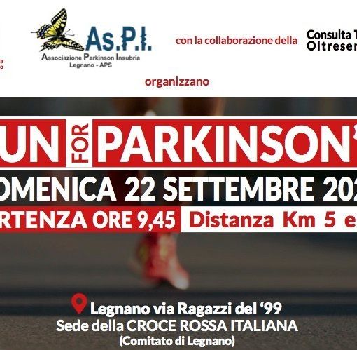 Run for Parkinson: Legnano unisce persone ed esperienze contro la malattia