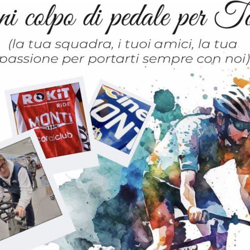 Una pedalata nel ricordo di Tony: «Ci ha trasmesso una forza pazzesca»