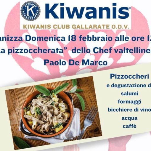 Oggi una pizzoccherata per Nicolò Maja