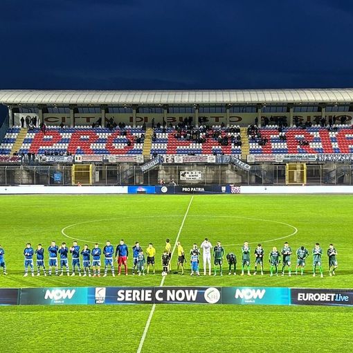 Castelli infiamma lo Speroni, Pro Patria-Pro Vercelli finisce 2-1