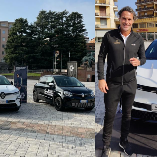 Renault Mégane E-TECH  e il campione Fabio Galante
