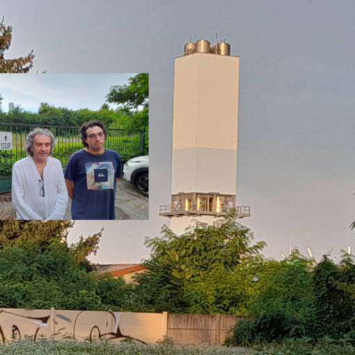 Nella foto piccola, gli esponenti Pd Bettoni e Dell'Acqua