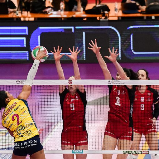 Hardeman - e non solo - piega una brutta Futura (Foto Loris Marini - Lega Volley Femminile)