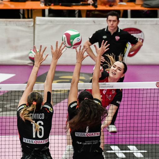Lea Cvetnic, terminale offensivo della Futura di Beltrami (foto Lvf)