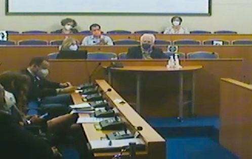 Umberto Silvestri sullo scranno di presidente del consiglio comunale di Legnano