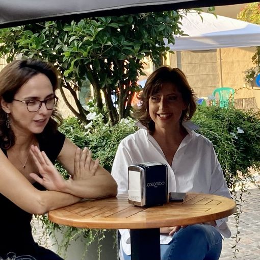 Lia Quartapelle con Margherita Silvestrini