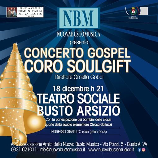 Una formazione speciale per il concerto natalizio al Teatro Sociale