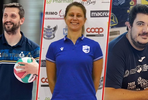 Tettamanti, Pedroli e Chiodini nello staff della Futura Volley Giovani Busto