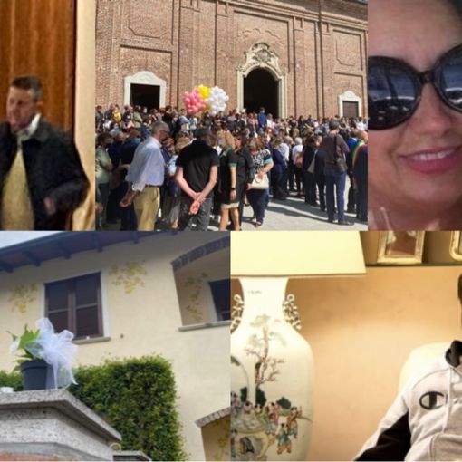 In alto a sinistra Alessandro Maja, a destra Stefania pivetta e Giulia. Sotto di loro Nicolò