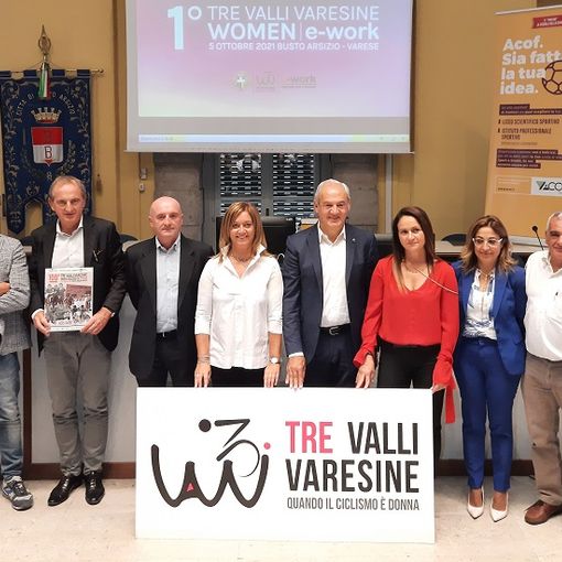 Da 100 a 1: presentata a Busto la Tre Valli Varesine Women