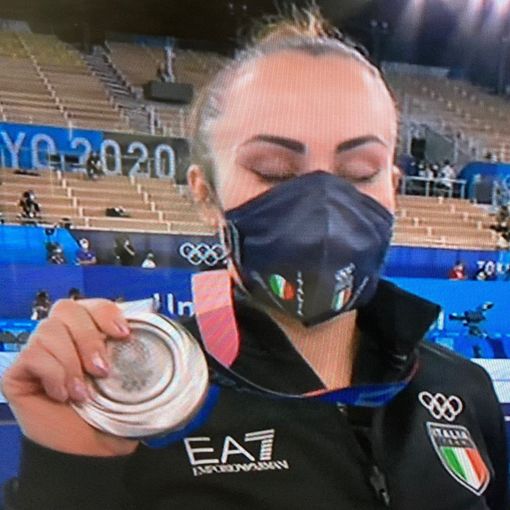 Splendido e storico argento per Vanessa Ferrari nella ginnastica artistica