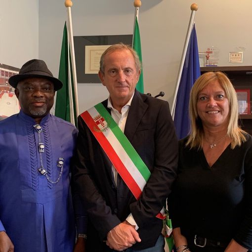Visita in comune dell’ambasciatore nigeriano in Italia