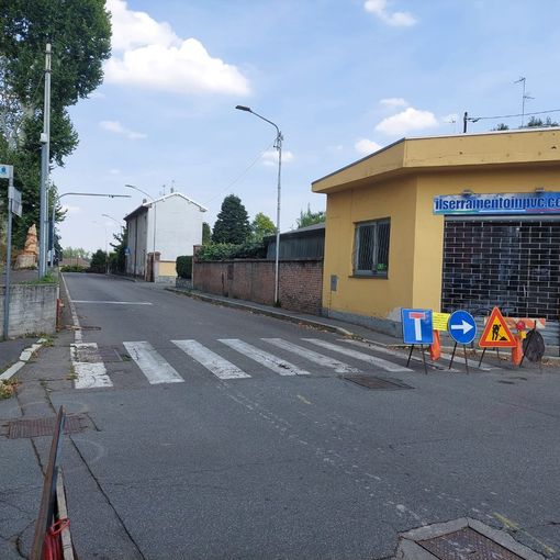 Olgiate, sostituzione della fognatura: altri lavori e nuova chiusura di via per Marnate