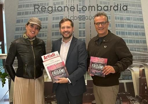 Monti (Lega) incontra l’artista bustocca Manuela Carnini: «Esempio di sensibilità»