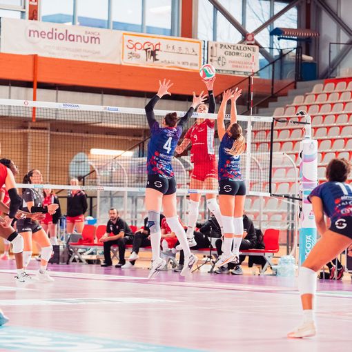 Elisa Zanette, mvp del match con l'Abruzzo Volley