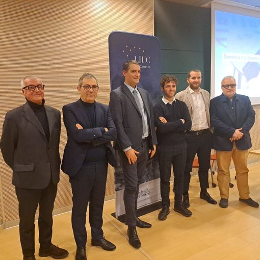I partecipanti al workshop ospitato dall'auditorium della Liuc